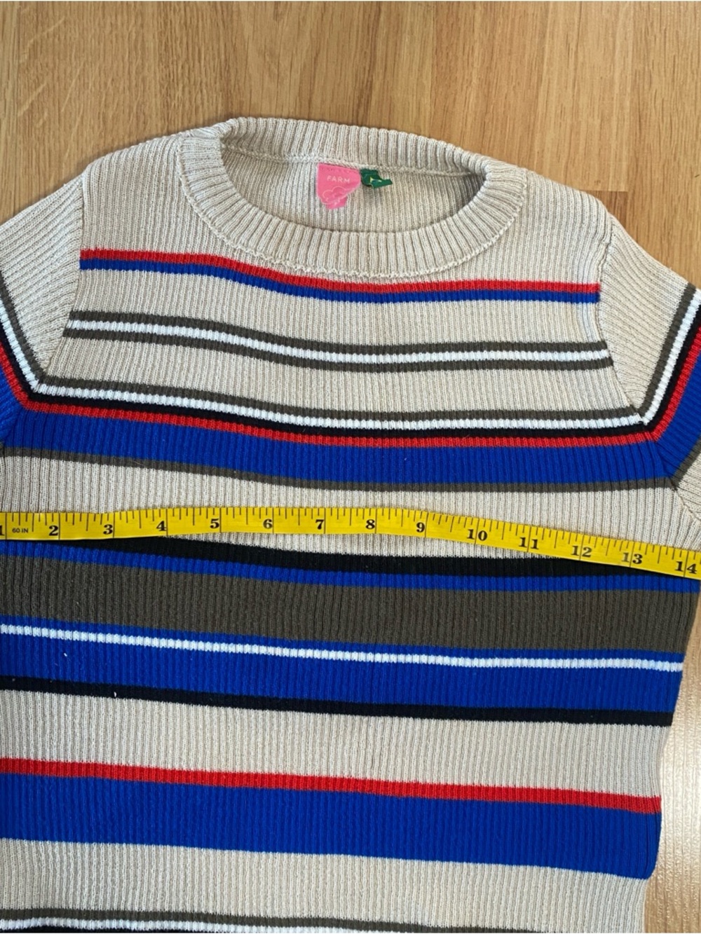 FARM Rio Multicolor Striped Sweater - Picture 7 of 7